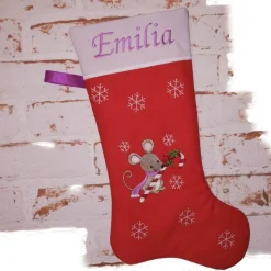 Nikolausstiefel Maus mit Namen