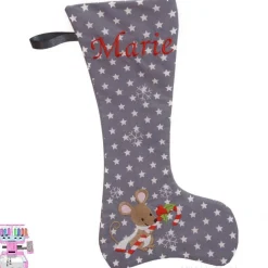 Nikolausstiefel mit Name Marie bestickt