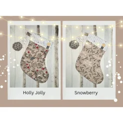 Nikolausstiefel mit Namen – Weihnachtsstiefel zum Befüllen | Personalisiertes Nikolaus Geschenk Handmade | Weihnachtsdek