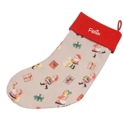 Nikolausstiefel Nikolaus mit Geschenk & Namen - Nikolaussocke personalisiert - Geschenk zum Nikolaus - Weihnachststiefel