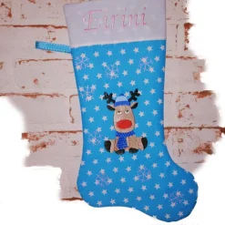 Nikolausstiefel Rentier mit Namen