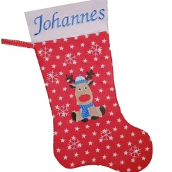 Nikolausstiefel Rentier mit Namen