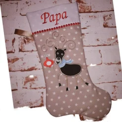 Nikolausstiefel Rentier mit Namen