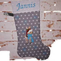 Nikolausstiefel Rentier mit Namen