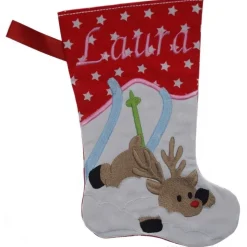 Nikolausstiefel Rentier mit Namen