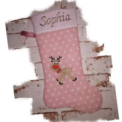 Nikolausstiefel Rentier mit Namen