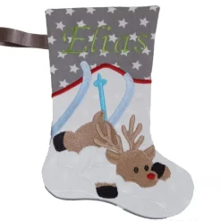 Nikolausstiefel Rentier mit Namen