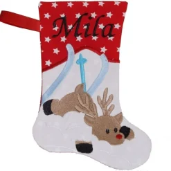 Nikolausstiefel Rentier mit Namen