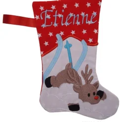 Nikolausstiefel Rentier mit Namen