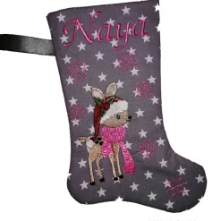 Nikolausstiefel Rentier mit Namen