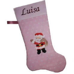 Nikolausstiefel Weihnachtsmann mit Namen