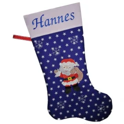 Nikolausstiefel Weihnachtsmann mit Namen