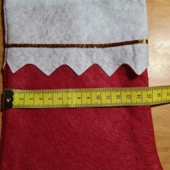 Nikolausstiefel zum Befüllen personalisierbar, Filz wiederverwendbar und nachhaltig Nikolausstrumpf Geschenkidee für Kin