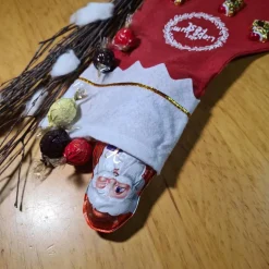 Nikolausstiefel zum Befüllen personalisierbar, Filz wiederverwendbar und nachhaltig Nikolausstrumpf Geschenkidee für Kin
