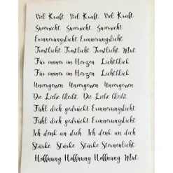 Nimm dir was du brauchst Geschenkset – Personalisierte Kerzen & Raysin Deko für Frauen - kl. Mitbringsel