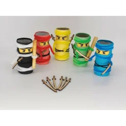 Ninja Einladungskarte Set | Kindergeburtstag | Einladung Party | Ninja Schwert