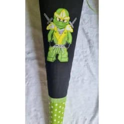 Ninja mit Namen Schultüte Zuckertüte Einschulung