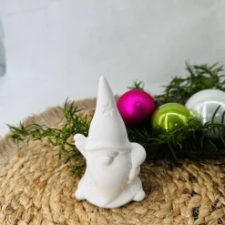 Nordischer Wichtel aus Reliefgießpulver – Weihnachtsdeko & Geschenkidee