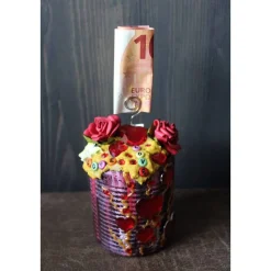 Notizhalter Geldgeschenk LOVE zu Valentinstag Geburtstag oder zu einem anderem Jubiläum  Betondeko Briefbeschwerer