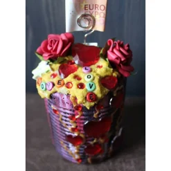 Notizhalter Geldgeschenk LOVE zu Valentinstag Geburtstag oder zu einem anderem Jubiläum  Betondeko Briefbeschwerer