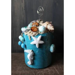 Notizhalter Geldgeschenk MEER UND STRAND zu Muttertag Vatertag Valentinstag Geburtstag maritimer Briefbeschwerer