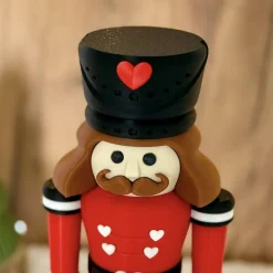 Nussknacker Deko Figur 24 cm – personalisierbar, 3D-gedruckt & handgemacht