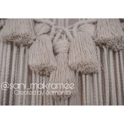 Ohana Makramee Backdrop - Perfekter Traubogen & Foto-Hintergrund für Hochzeiten, Babypartys & Boho-Deko.