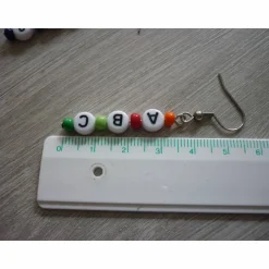 Ohrhänger ' ABC' und '1,2,3,' nettes Geschenk zur Einschulung / 1. Schultag