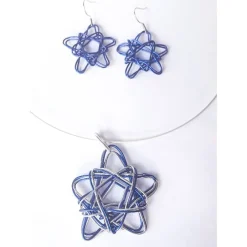 Ohrringe blauer Stern