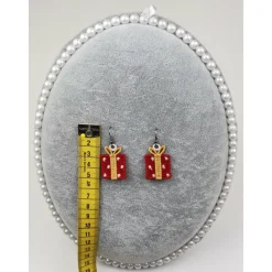 Ohrringe Geschenkbox Lace Weihnachten Christmas