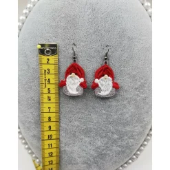 Ohrringe Gnom Lace Weihnachten Christmas
