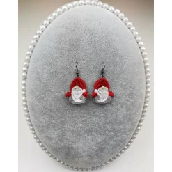 Ohrringe Gnom Lace Weihnachten Christmas