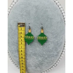 Ohrringe Kugeln Lace Weihnachten Christmas