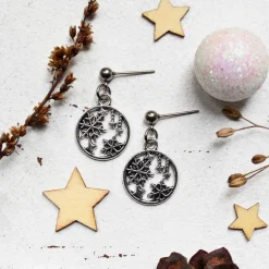 Ohrringe Schneeflockentanz • Ohrhänger | Ohrschmuck | Weihnachten