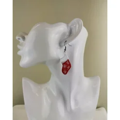 Ohrringe Stiefel Lace Weihnachten Christmas