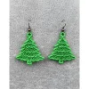 Ohrringe Tannenbäumchen Lace Weihnachten Christmas