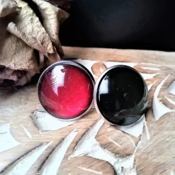 Ohrstecker Edelstahl 20mm Cabochon mit eigenen Bild personalisiert große Ohrstecker