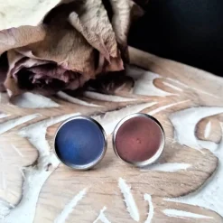 Ohrstecker Edelstahl 12mm Cabochon mit eigenen Bild personalisiert