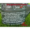 Oma Opa Geschenk, personalisiertes Geburtstagsgeschenk zum 70./75./80. Garten Geschenkidee Großeltern