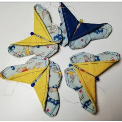 Origami Schmetterling Stoffschmetterling Ostern Deko Anhänger