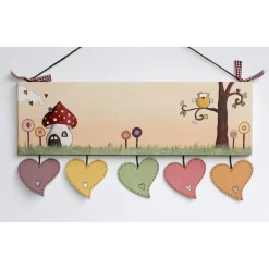 originelles Einzugsgeschenk: Türschild Familie personalisiert mit Name, Geschenk zum Einzug Haus oder Wohnung, individuell handgemalt, wetterfest & dekorativ, originelles Familiengeschenk