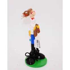 Originelles Geldgeschenk für Reiter und Pferdeliebhaber – Handgemachte Figur aus Holz