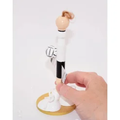 Originelles Geldgeschenk für Handballer und Handballerin – Handgemachte Figur aus Holz