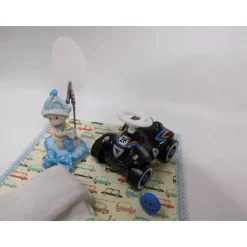 Originelles Geldgeschenk zur Geburt, Taufe oder Geburtstag für Jungen mit Automotiven – Baby Bube Szene