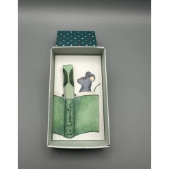 Originelles Geschenk für Leseratten – Handgemalte Geschenkbox für Buchliebhaber