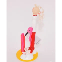 Originelles Geschenk für Sportler & Sportlerinnen – Geldgeschenk Figur mit Gewichten und Gymnastik-Motiv