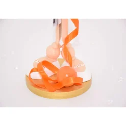 Originelles Geschenk für Sportler & Sportlerinnen – Geldgeschenk Figur mit Gewichten und Gymnastik-Motiv