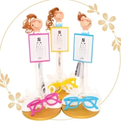 Originelles handgefertigtes Geldgeschenk für Augenoptiker – Personalisierbare Geschenkidee zum Geburtstag und Abschluss