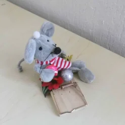 Originelles Mäuse Geldgeschenk zu Weihnachten – Unikat Mausefalle kreativ dekoriert