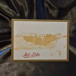 Ornamentemotiv Karte / Mit Liebe gemacht / kreative Geburtstagsgrüße / Geburtstagskarte